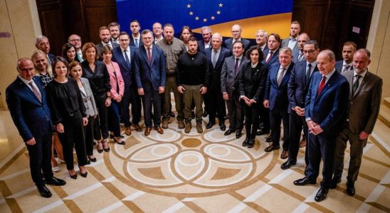 Reunion historique des ministres des Affaires etrangeres de lUnion europeenne
