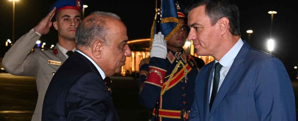 Sanchez arrive en Egypte pour jouer un role de premier