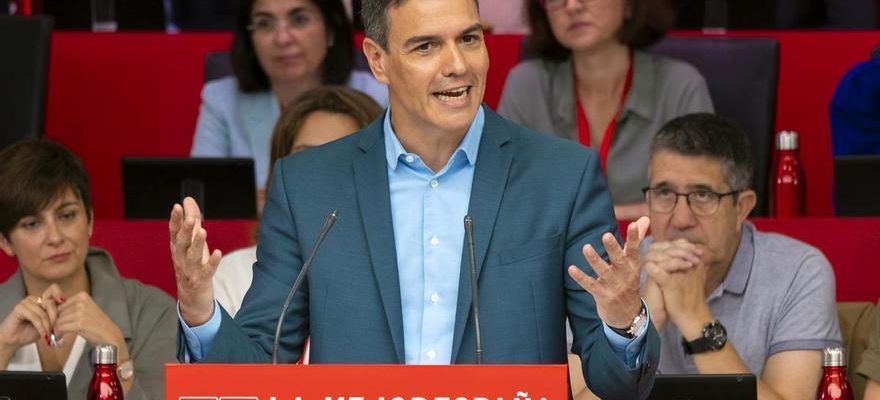 Sanchez rencontre linstance supreme du PSOE pour approuver la consultation