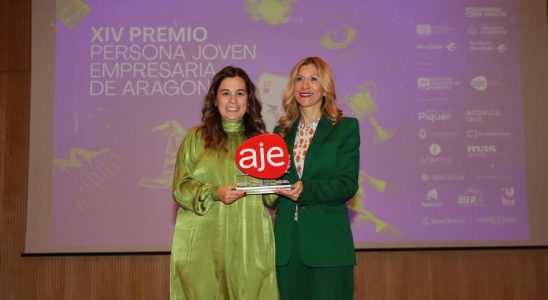 Sara Acero remporte le XIVe Prix Jeune Entrepreneure dAragon