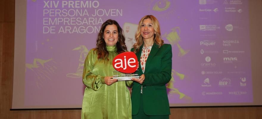 Sara Acero remporte le XIVe Prix Jeune Entrepreneure dAragon