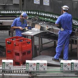 Un grand fabricant de biere chinois enquete sur un employe
