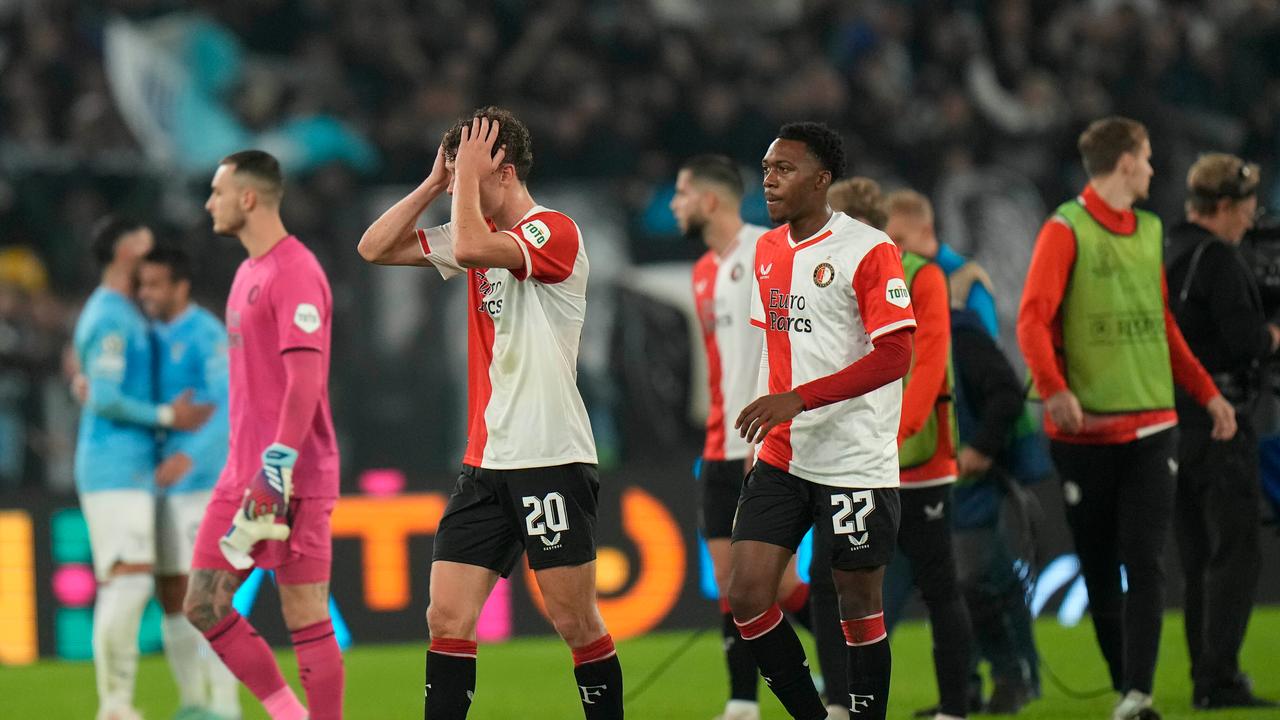 Beeld uit video: Samenvatting: Lazio-Feyenoord (1-0)