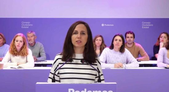 Belarra previent que Podemos agira avec une totale autonomie politique