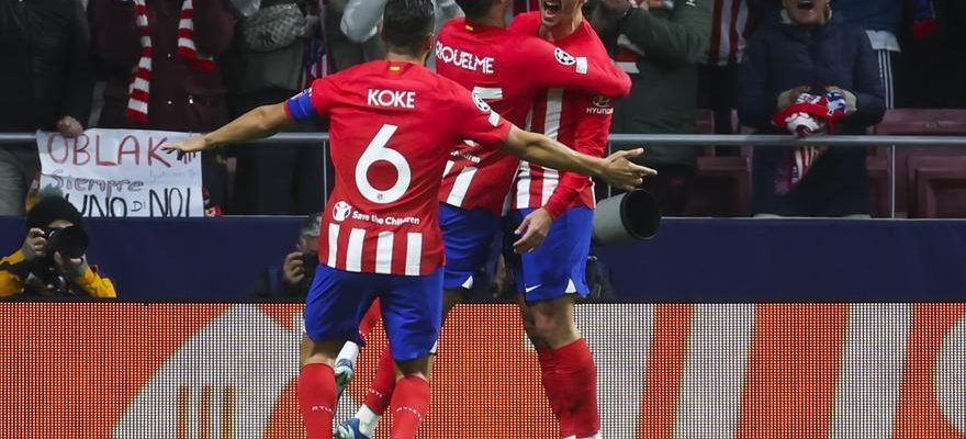 Champions Atletico de Madrid Celtic en images