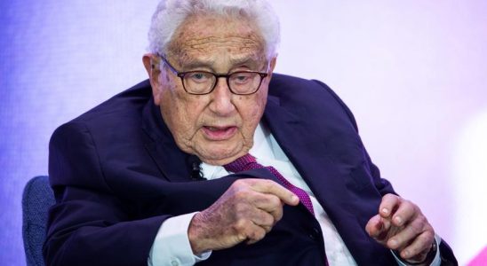 Henry Kissinger ancien secretaire dEtat americain est decede a 100