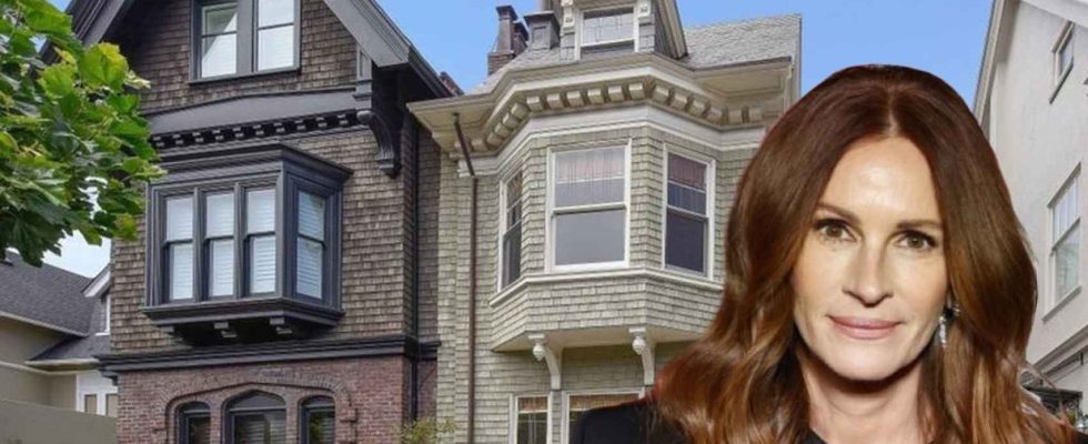 Julia Roberts vend son manoir historique de San Francisco surplombant