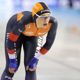 Juste avant le bronze pour Leerdam au 500 metres Beune