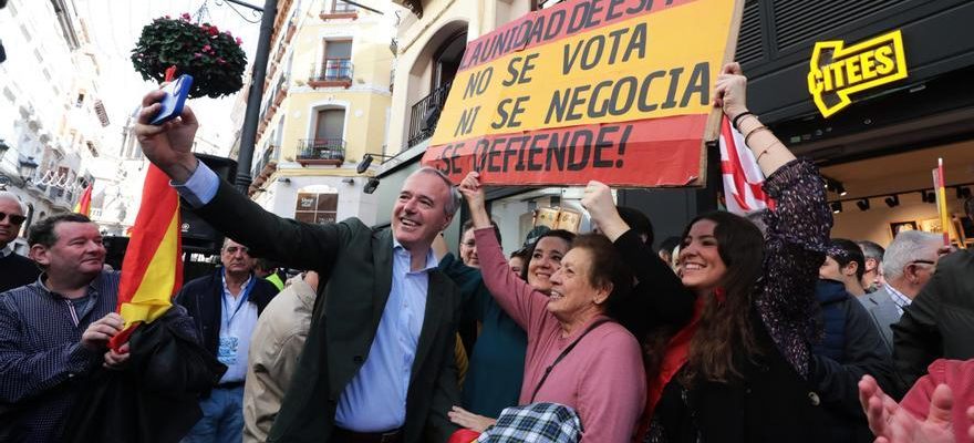 La contre chronique de la manifestation contre lamnistie Quel geste