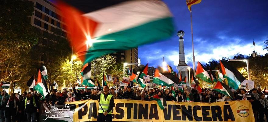 La defense de la Palestine conquiert a nouveau le centre