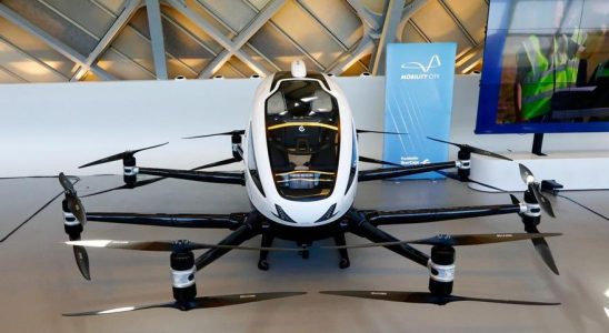 La societe chinoise EHang ouvre la premiere base de drones