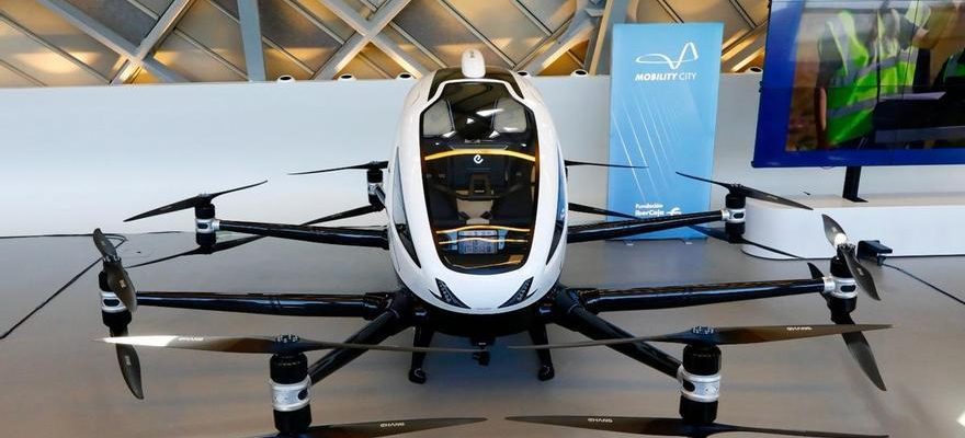 La societe chinoise EHang ouvre la premiere base de drones