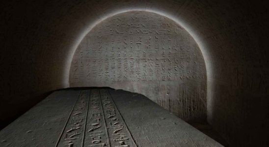 La tombe dun important scribe royal de lEgypte ancienne est