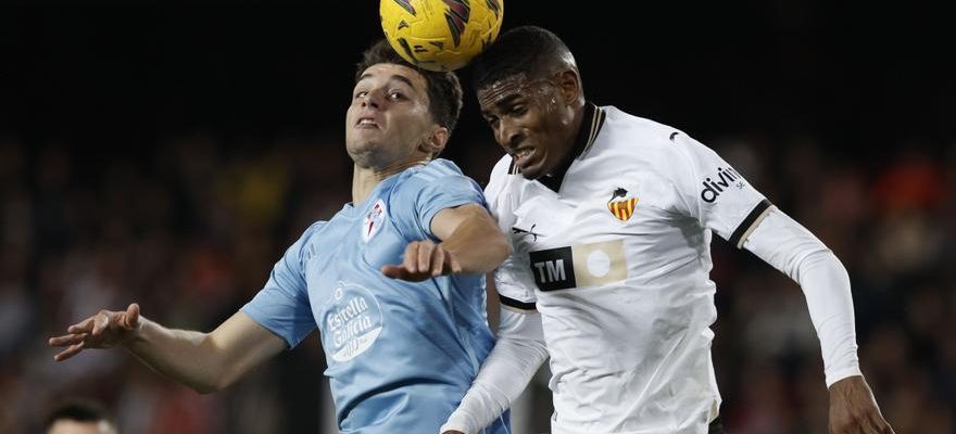 Le Celta rate son opportunite a Mestalla