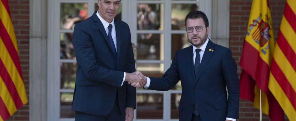 Le PSOE et lERC concluent un accord pour le transfert