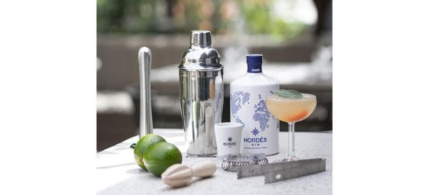 Le gin Nordes lingredient star dun cocktail frais et naturel