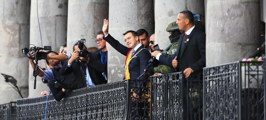 Le nouveau president equatorien commence son mandat sans ministres de