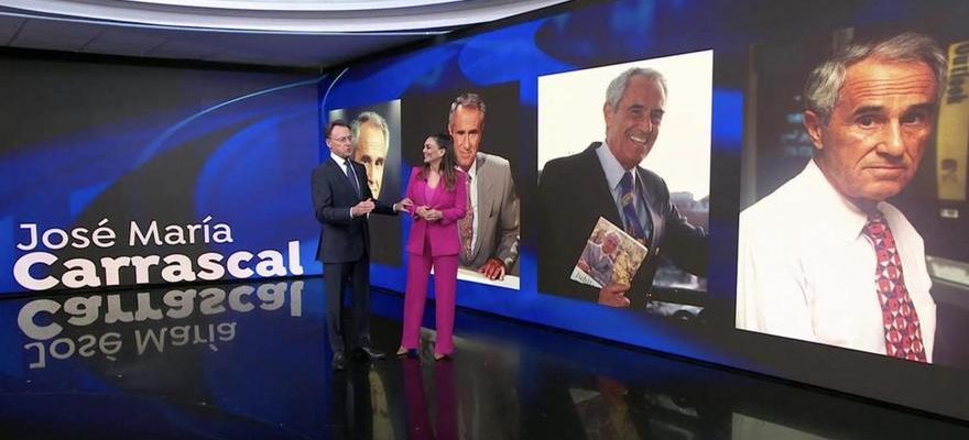 Le tendre hommage de Matias Prats et Antena 3 Noticias