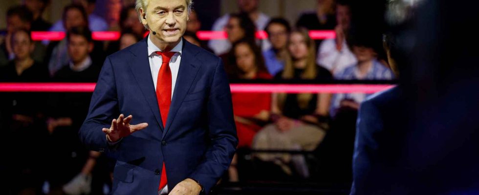 Lextreme droite Geert Wilders remporte les elections aux Pays Bas selon