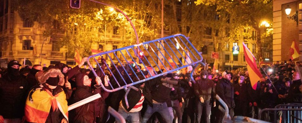 Manifestation contre lamnistie a Madrid dernieres nouvelles en direct