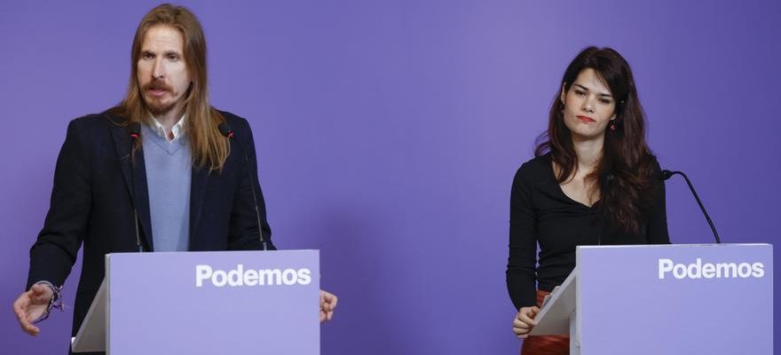 Podemos est exclu du gouvernement lorsque Pablo Bustinduy herite du