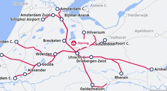 Pratiquement aucun train depuis et vers Utrecht Centraal Domestique