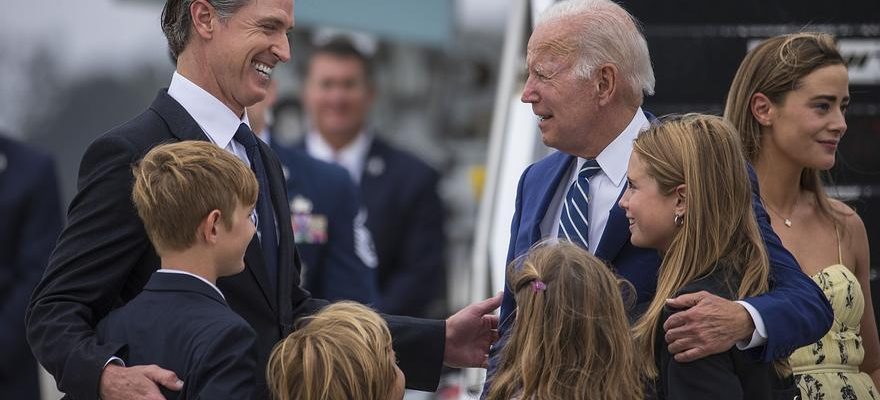 Qui est Gavin Newsom lhomme de main de Biden et