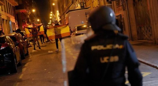 Septieme nuit de manifestations contre lamnistie a Madrid en images