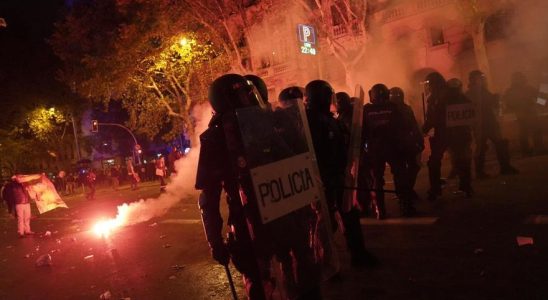 Septieme nuit de mobilisations contre lamnistie a Madrid