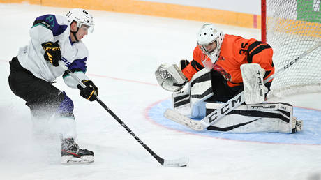 Temps forts du tournoi de hockey phygital a Kazan —
