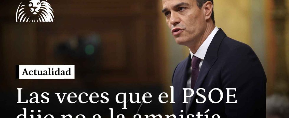 Toutes les fois ou le PSOE et ses ministres ont