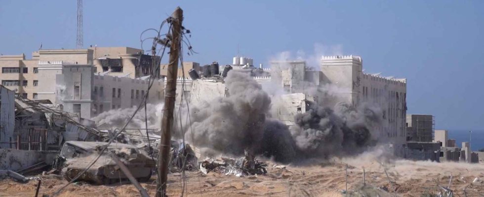 Une attaque israelienne contre une ecole a Gaza fait au