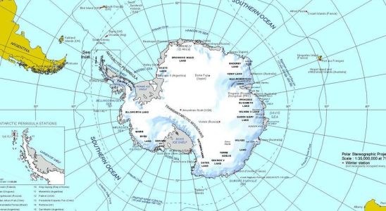 Une grande partie de lAntarctique est deja condamnee