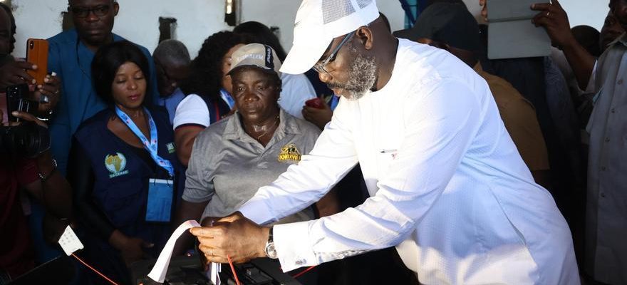 Weah felicite lopposition Boakai apres sa defaite aux elections presidentielles