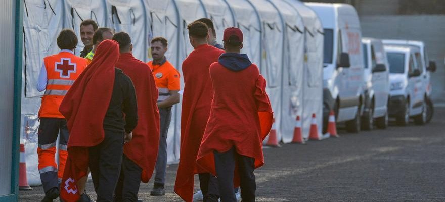 46 autres immigrants arrivent a Gran Canaria dans un cayuco