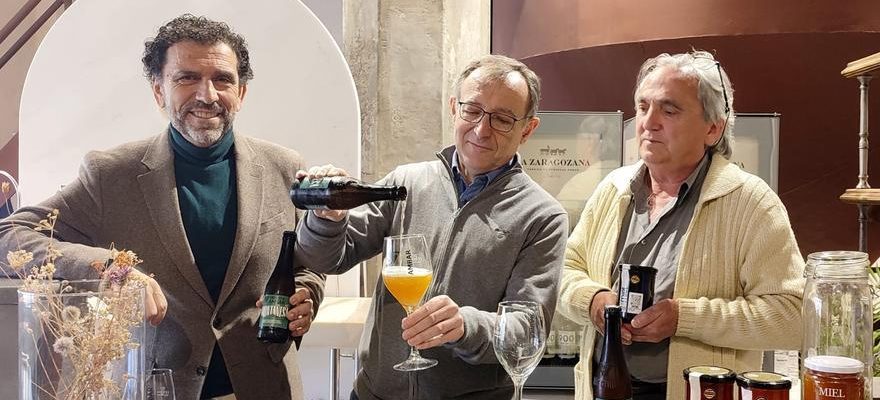 Ambar presente Montanesa sa nouvelle biere aux aromes des Pyrenees