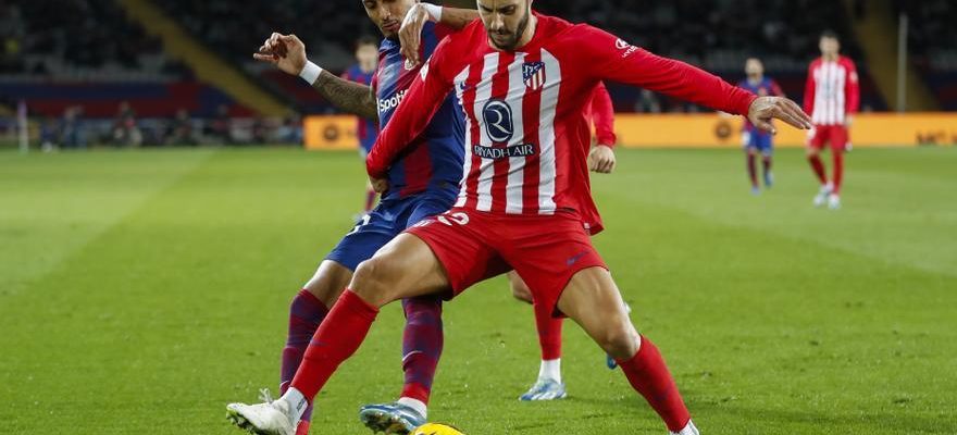 Barcelone Atletico de Madrid en images