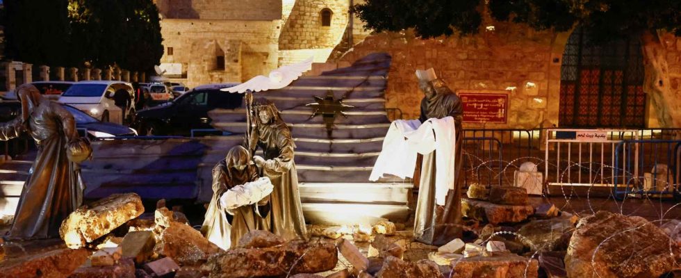 Bethleem se prepare pour le reveillon de Noel alors que