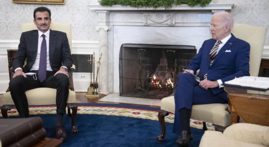 Biden et lemir du Qatar discutent des efforts conjoints de