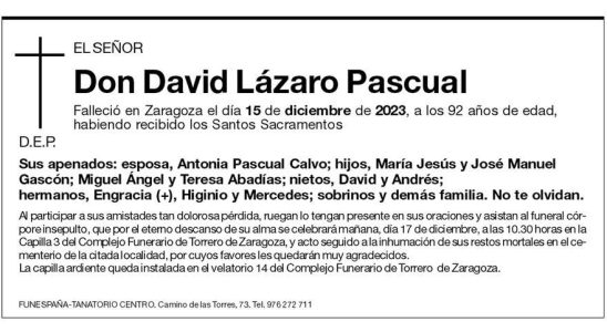 David Lazaro Pascual