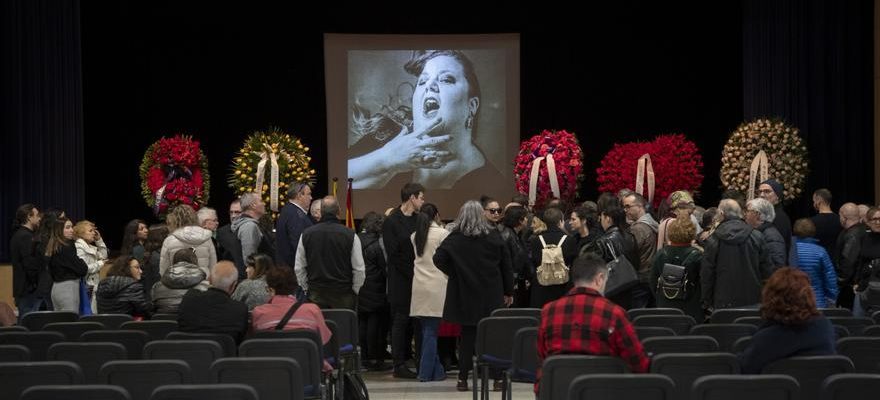 Dernier au revoir a lactrice Itziar Castro a Palleja