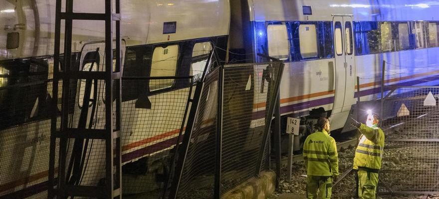 Erreur humaine cause possible de la collision de deux trains