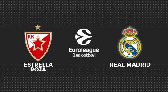 Estrella Roja Real Madrid basket en direct resultat