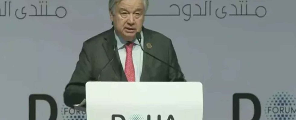 Guterres appelle a une reforme du Conseil de securite de