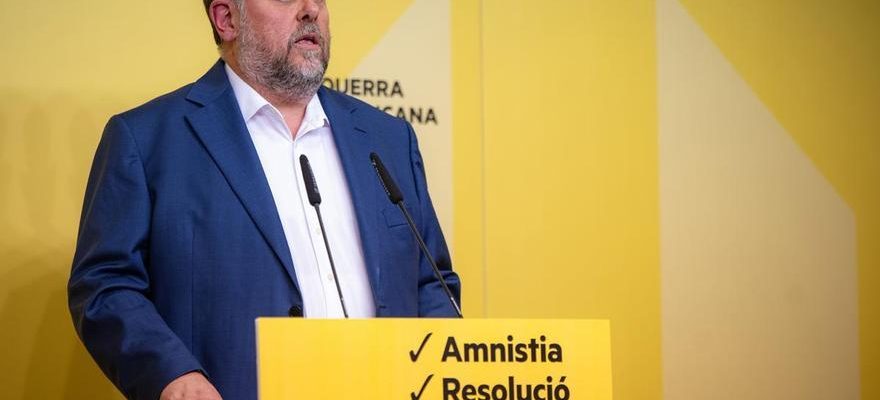 Junqueras assume des difficultes pour appliquer lamnistie convenue avec Sanchez