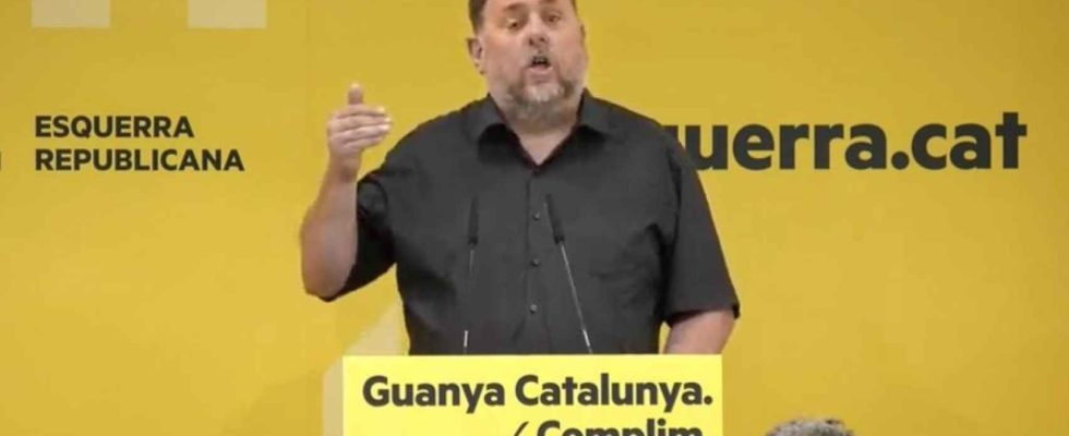 Junqueras revendique le travail de lERC pour ouvrir la voie