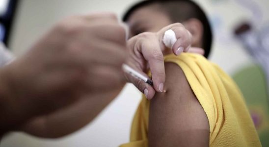 La premiere campagne de vaccination contre la grippe chez les