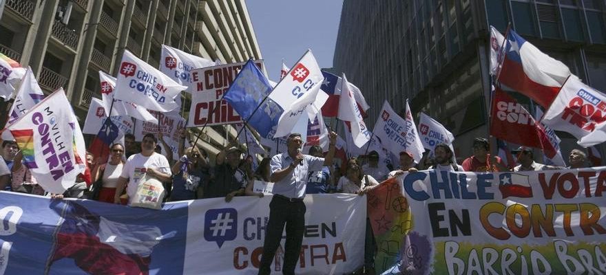 Le Chili decide dapprouver ou de rejeter une nouvelle Constitution