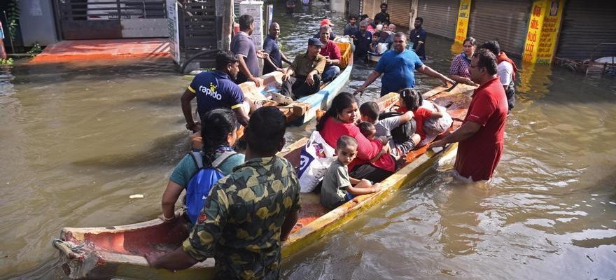 Le passage du cyclone Michaung en Inde fait 14 morts
