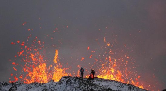 Le risque dune deuxieme eruption du volcan Grindavik en Islande